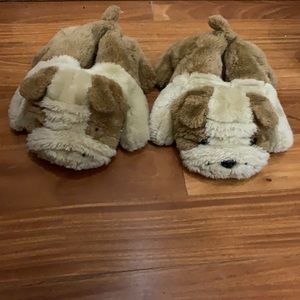 Doggy slippers for toddlers